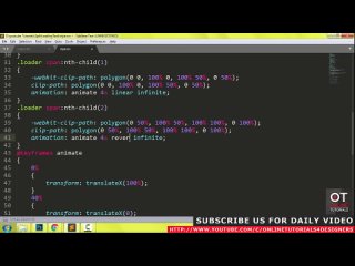 best split loading text animation effects using css clip path latest css animation effects best