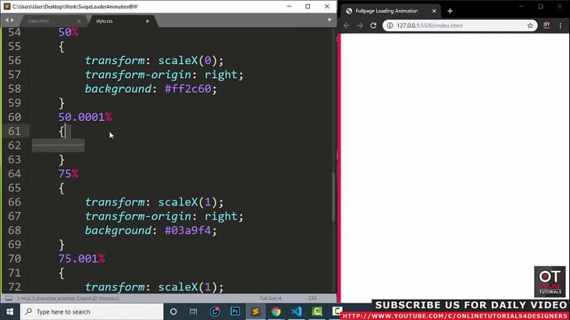 best css fullscreen loading page animation effects css3 animation tutorial best