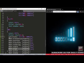 best css glowing loading page animation effects css3 animation tutorial best