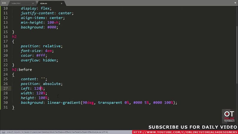 best text fade in and fade out css animation effects html5 css3 animation best