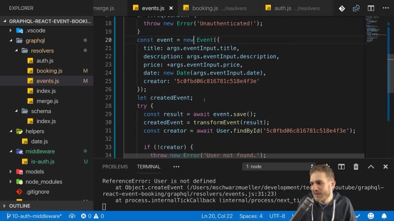 best 10 adding user authentication build a complete app with graphql mongodb and best