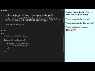 best getting started with jquery tutorial beau teaches javascript best