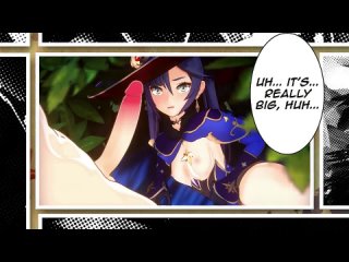 best fischl x jean x barbara x mona фишль x джинн x барбара x мона genshin impactpart 4 best