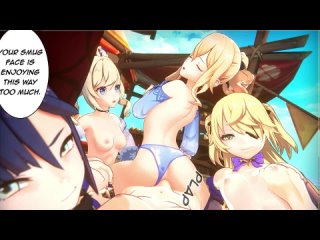 best fischl x jean x barbara x mona фишль x джинн x барбара x мона genshin impactpart 2 best