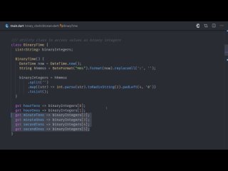 best learn binary by building a binary clock with flutter best