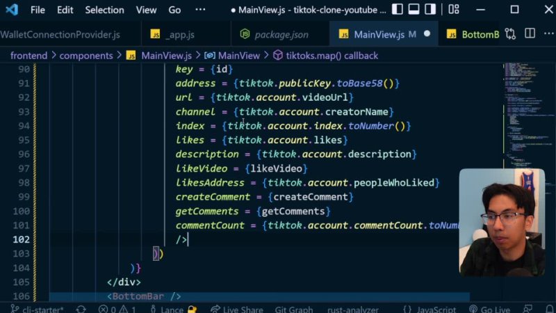 best build tiktok web 3 0 blockchain app with solana rust next js netlify best