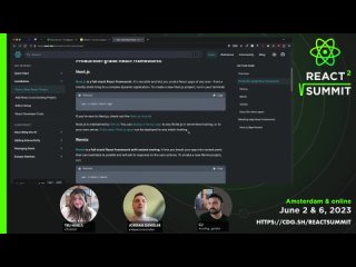 best should you learn react in 2023 interview with react summit speakers tru narla and jordan gensler best