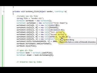 best c tutorial 28 create excel xls and xlsx file from c using excellibrary best