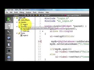 best qt c gui tutorial 8 login form using sqlite in qt application part 1 best