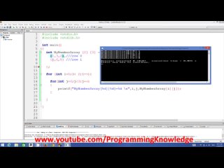 best c programming for beginners 19 multi dimensional arrays in c best