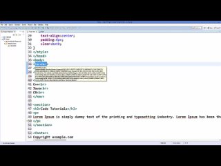 best html5 tutorial for beginners 13 html5 section header footer and nav best