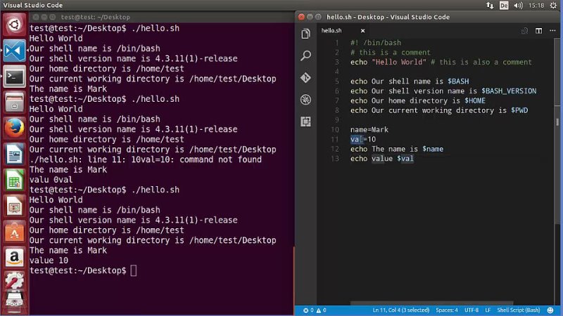 best shell scripting tutorial for beginners 2 using variables and comments best