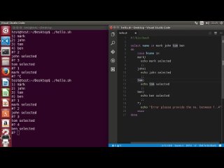 best shell scripting tutorial for beginners 21 select loop best