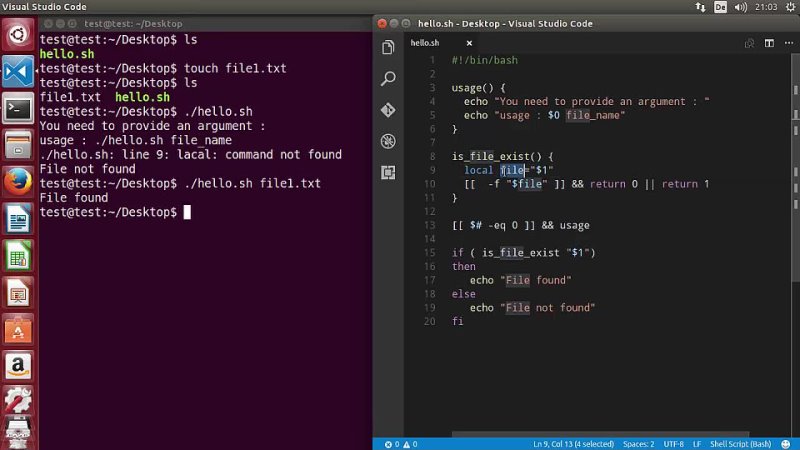 best shell scripting tutorial for beginners 25 function example best