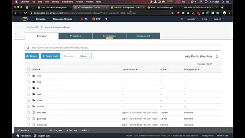 best amazon web services aws tutorial 6 hosting a static portfolio website on aws part 3 best