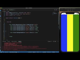 best react native tutorial 19 react native flex layout with flexbox best