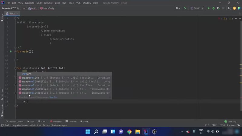 best kotlin tutorial for beginners kotlin if else expression with example best