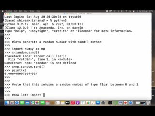 best python numpy tutorial for beginners introduction to random numbers in numpy best