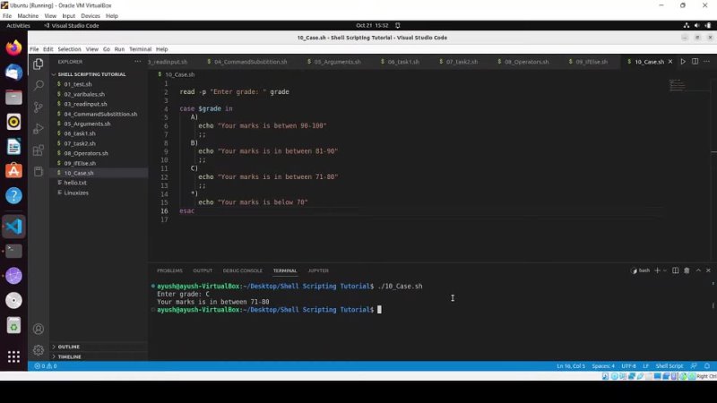 best how to use case statements in bash scripts shell scripting tutorial for beginners best