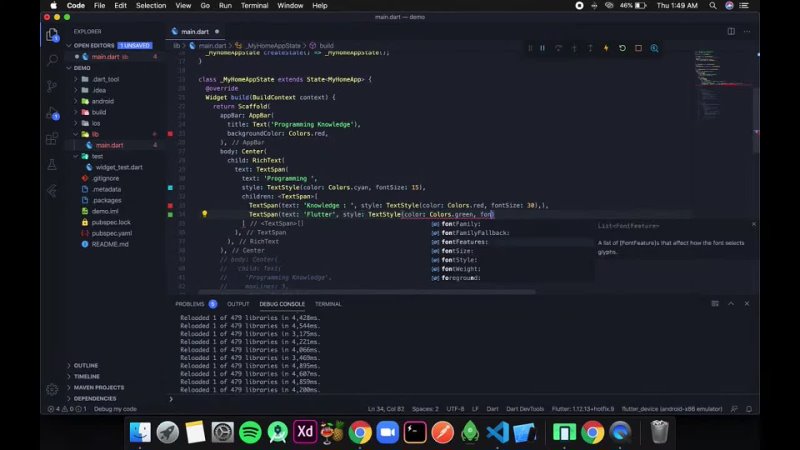 best flutter tutorial flutter app development course full course best