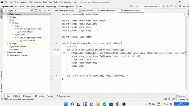 best setup intellij idea for javafx scenebuilder and create your first javafx application 2023 best