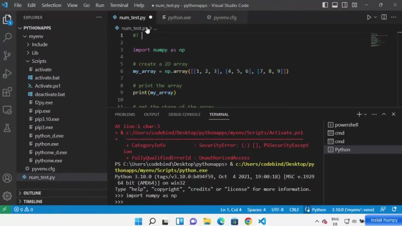 best set up python virtual environment in visual studio code vs code vscode activate venv 2023 best