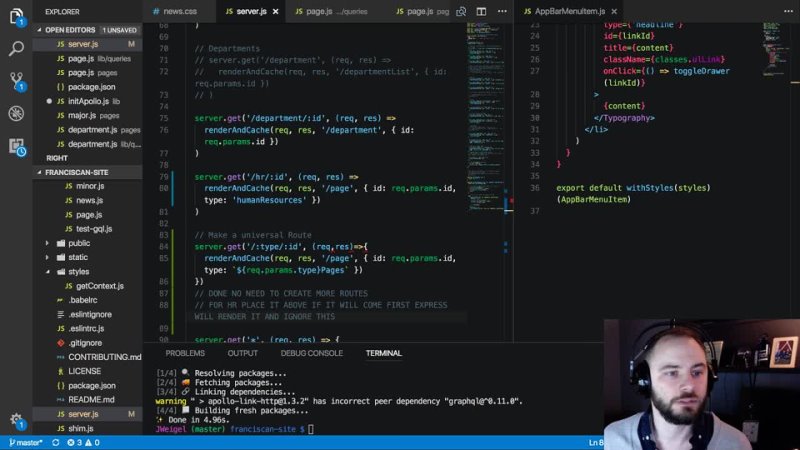 best react routing with nextjs and express p5d29 live coding with jesse best