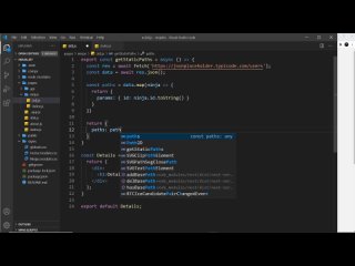 best next js tutorial 12 dynamic routes part 2 getstaticpaths best