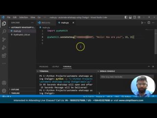 best automate whatsapp with chatgpt chatgpt on whatsapp chatgpt tutorial for beginners simplilearn best