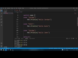 best go 6 switch в golang уроки go курс golang switch in go go tutorial best