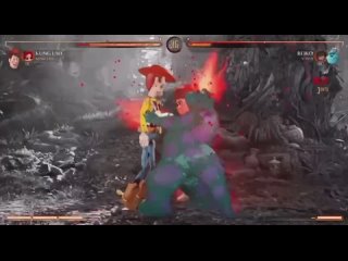 best в mortal kombat 1 добавили скины персонажей из мультфильмов pixar так в смертельной битве сразились ковбой вуди best