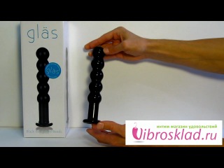 best анальная стеклянная цепь black berry anal beads best