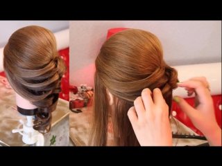 best вечерняя оригинальная причёска best