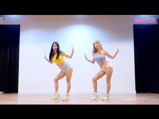 best momoland baam 모모랜드 배앰 안무 waveya 웨이브야 best