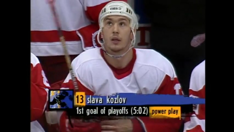 best russian five with another amazing goal kozlov scores 1997 комбинационная игра русской пятерки шайба козлова best