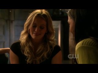 best gossip girl lesbian kissing scene with hilary duff jessica szohr penn badgley best