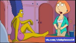 best лоис и мардж косплей на мульт гриффины и симпсоны best