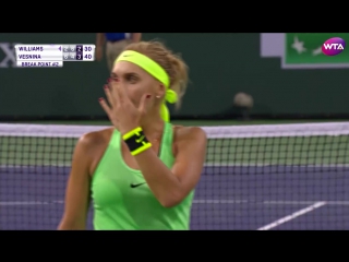 best теннис wta индиан уэллс веснина обыграла в уильямс и пробилась в 12 финала турнира best