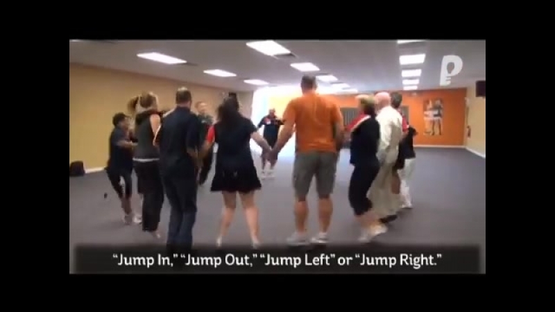 best group energiser warm up fun game jump in jump out best