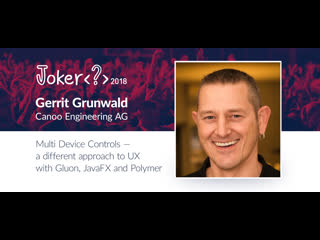 best gerrit grunwald multi device controls a different approach to ux with gluon javafx and polymer best