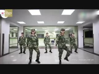 best китайские военные девушки наловчились не только маршировать но и танцевать best