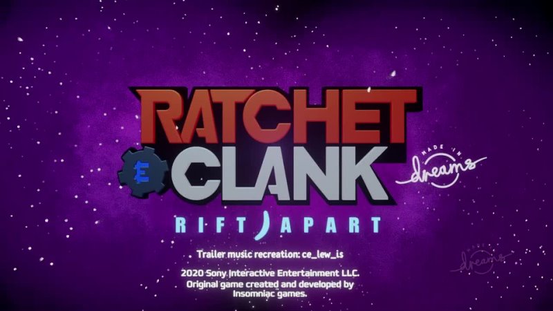 best ratchet and clank rift apart rivet fan game made in dreams trailer best