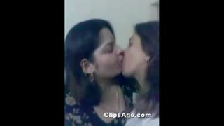 best beautiful pakistani lesbian beauties kissing passionately mms clip best