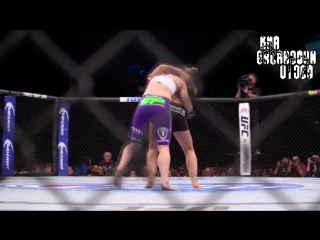 best ronda rousey vs alexis davis ронда роузи алексис дэвис best