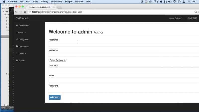 best 25 cms extra feature new simple password encrypting and login system 003 adding new system to add users in admin best