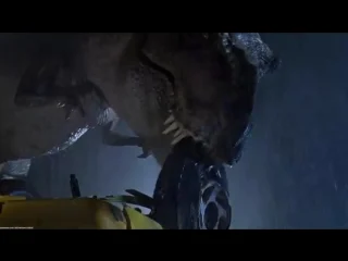best jurassic park t rex scene парк юрского периода сцена с тиранозавром 1993 best