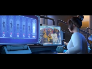 best игра overwatch русский мультфильм короткометражка проснись и пой best
