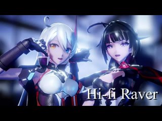 best 崩壊3rd mmd 琪亚娜卡斯兰娜 kiana kaslana 雷电 芽衣 raiden mei hi fi raver 4k 60 fps best