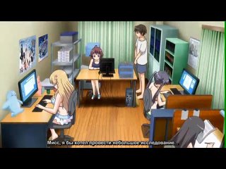 best эроге разработка порнушки с тремя сестричками eroge h mo game mo kaihatsu zanmai 3 серия sub best