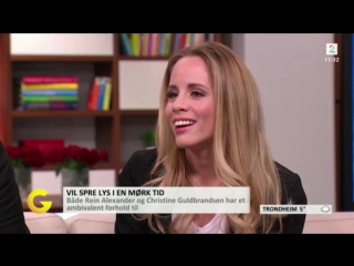 best christine guldbrandsen rein alexander interview god morgen norge december20 20 best